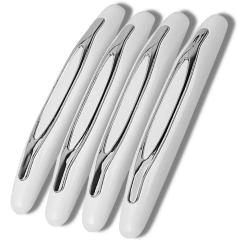 Adhesive Car Door Protection Strips with Impact Absorption, 4-Pack All Vera Mart