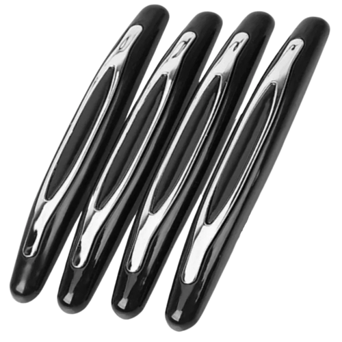 Adhesive Car Door Protection Strips with Impact Absorption, 4-Pack All Vera Mart