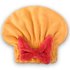 Microfiber Hair Towel Wrap with Elastic Cap Design and Quick Moisture Absorption All Vera Mart