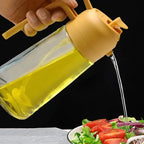 2-in-1 Glass Oil Sprayer and Dispenser Allvera-mart