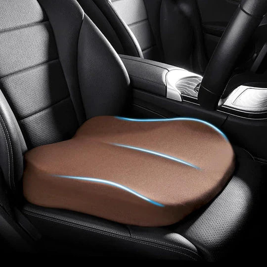 Car Seat Booster Cushion with Ergonomic Support and Raised Seating Position All Vera Mart