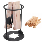 Cast Iron Wood Splitter with Fixed Wedge and Safety Ring All Vera Mart