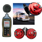Electric Dual Snail Horn with 150dB Output and Wiring Harness for 12V Vehicles All Vera Mart