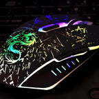 Wired Gaming Mouse with 3200 DPI Sensor and Six Programmable Buttons All Vera Mart