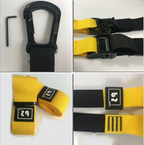 Suspension Trainer System with Adjustable Resistance Straps and Door Anchor, 400lb Capacity All Vera Mart