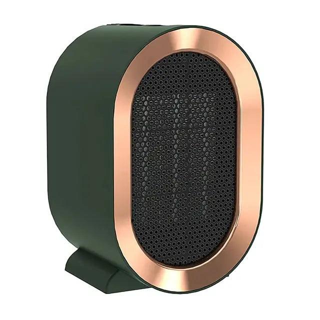 Portable Ceramic Space Heater with Timer and Adjustable Thermostat, Anti-Tilt Safety All Vera Mart