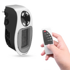 Compact Desktop Heater with Remote Control and 12-Hour Timer for Small Spaces All Vera Mart