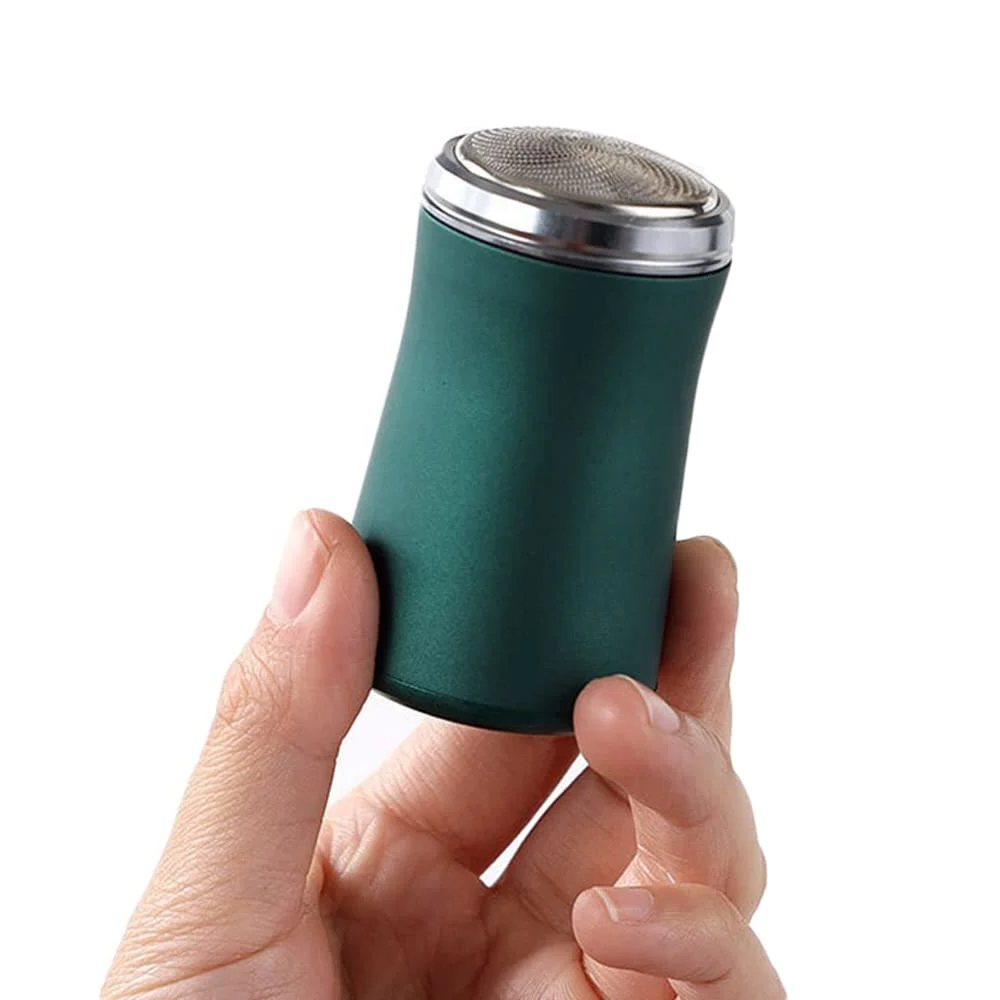 Portable Electric Razor with Stainless Steel Foil and Fast Charging, IPX7 Waterproof All Vera Mart