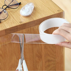 Double Sided Adhesive Tape Roll with Gel Grip and No Residue Removal, 9.8ft All Vera Mart