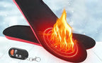 Heated Insoles with Rechargeable Battery and Remote Control, 3 Heat Levels, Slim Fit All Vera Mart