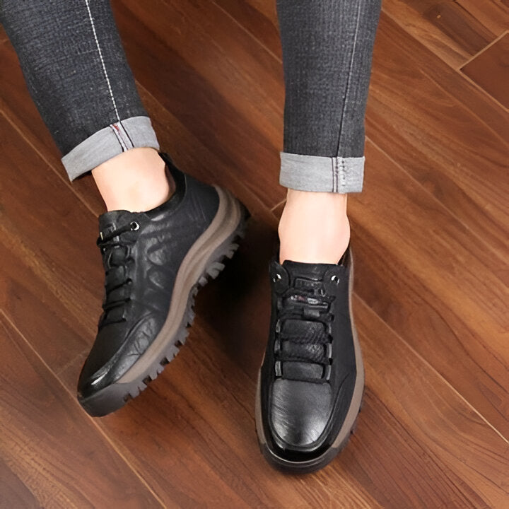 Men's Slip-On Shoes with Repositionable Arch Support and Shock-Absorbing Sole All Vera Mart