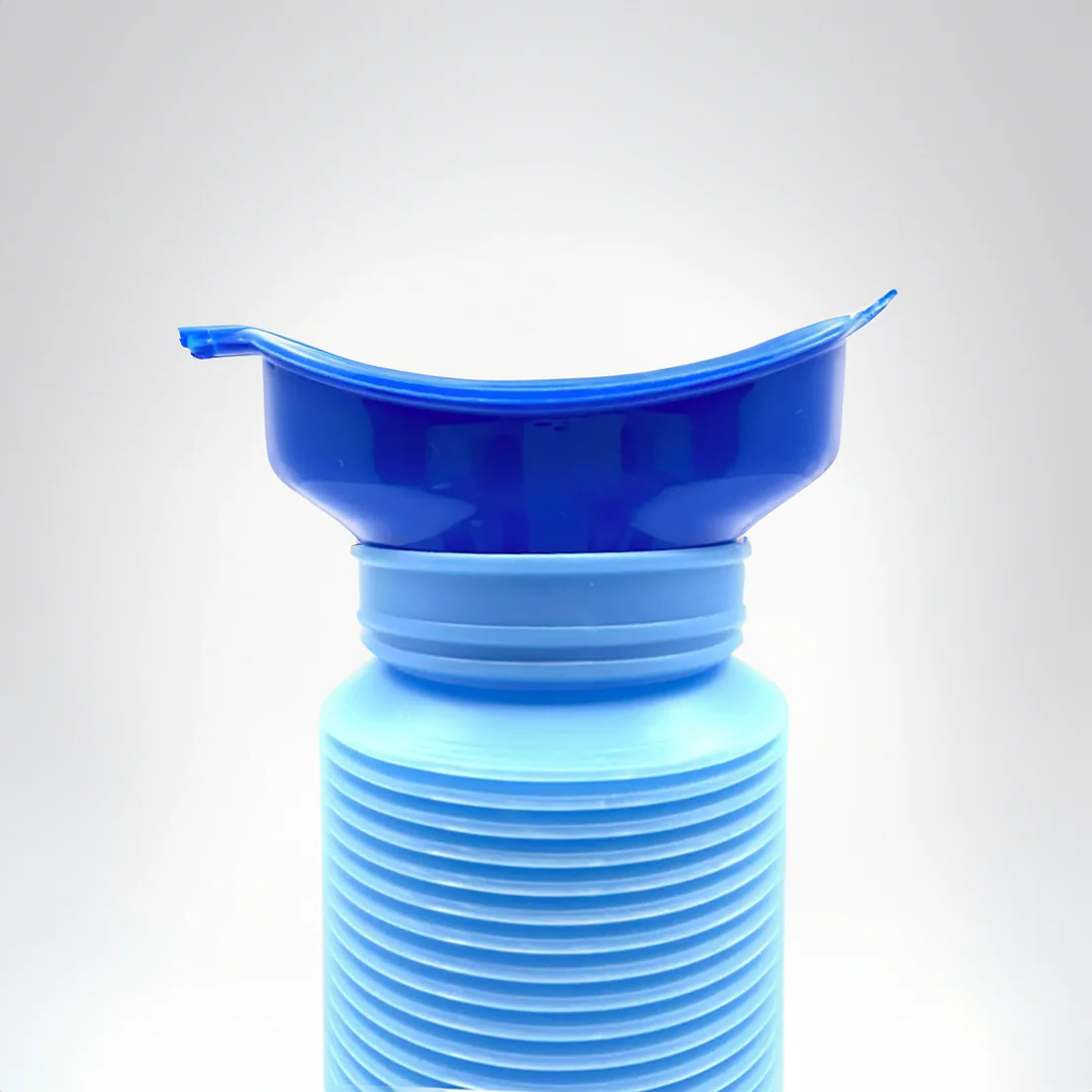 Portable Urinal Kit with Dual Adapters and Flexible Hose for Travel All Vera Mart