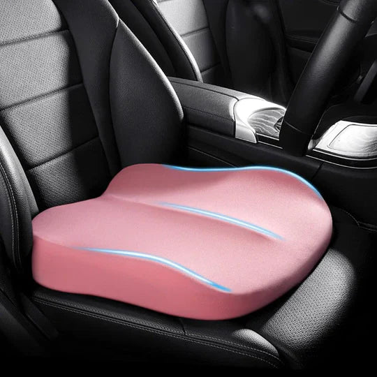 Car Seat Booster Cushion with Ergonomic Support and Raised Seating Position All Vera Mart