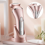 Electric Shaver with Three Interchangeable Heads and 90-Minute Runtime for Women All Vera Mart