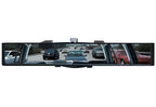 Convex Rearview Mirror with Clip On Rubber Clamps and Wide Angle View All Vera Mart