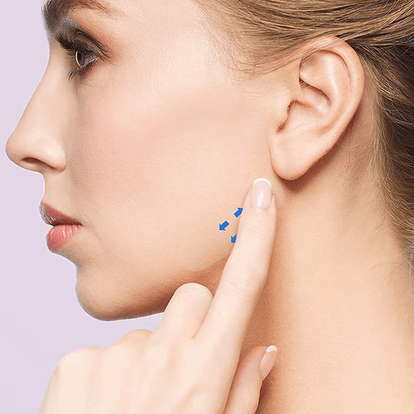 Transparent Face Lifting Strips with Instant Skin Tightening, 40 Pieces All Vera Mart