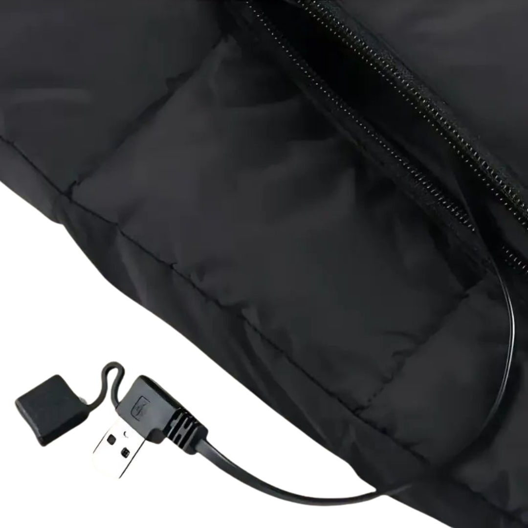 Heated Gilet with Nine Heat Zones and Three Temperature Settings, 10-Hour Runtime All Vera Mart