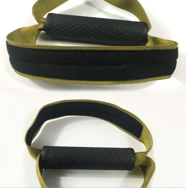 Suspension Trainer System with Adjustable Resistance Straps and Door Anchor, 400lb Capacity All Vera Mart