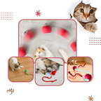 Automatic Rolling Cat Ball with Motion Sensors and 3 Speed Modes All Vera Mart
