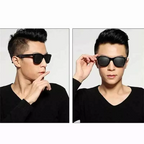Pinhole Glasses for Eye Focus Training with PVC Frame and Black Lens Design All Vera Mart