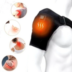 Heated Shoulder Wrap with Three Temperature Settings and Neoprene Material All Vera Mart