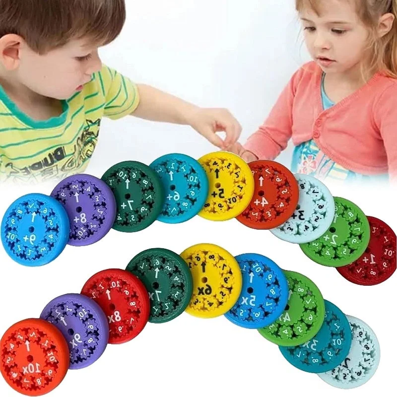Fidget Spinner for Math Practice with Number Printing, Four Operations All Vera Mart