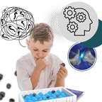 Magnetic Strategy Game with Adjustable Rope Boundary and Portable Storage Bag, Ages 6+ All Vera Mart
