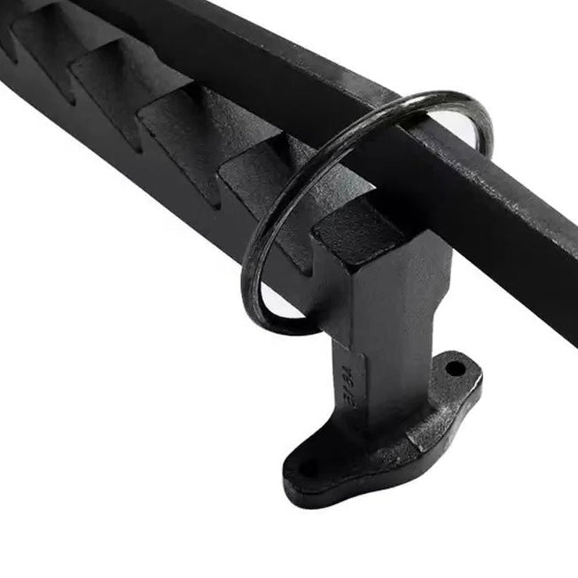 Wall Mounted Firewood Chopper with Carbon Steel Blade and Manual Operation All Vera Mart