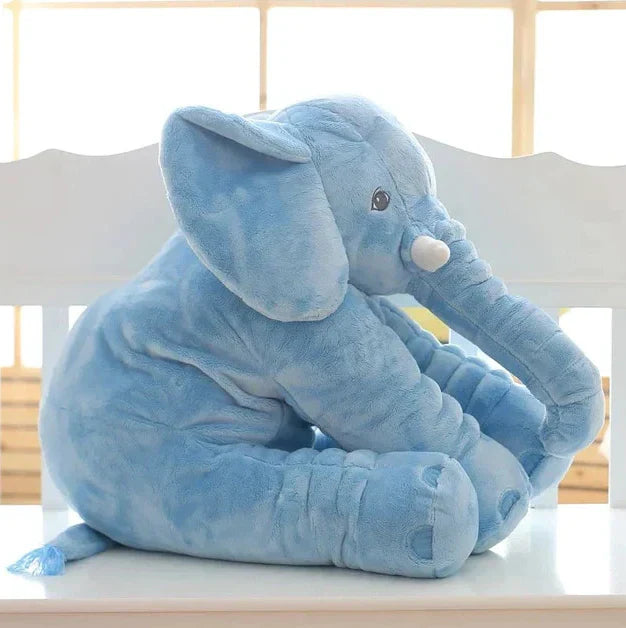 Plush Elephant Pillow with Huggable Shape for Babies and Toddlers All Vera Mart
