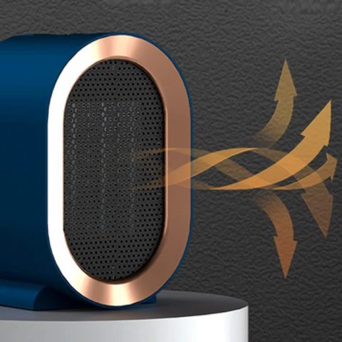 Portable Ceramic Heater with Programmable Timer and Anti Tilt Safety Switch, Quiet Operation All Vera Mart