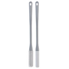 Toe Gap Cleaning Brush with Soft Rubber Bristles and Curved Head All Vera Mart