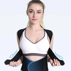 Shoulder and Neck Support Brace with Adjustable Straps for Posture Correction All Vera Mart