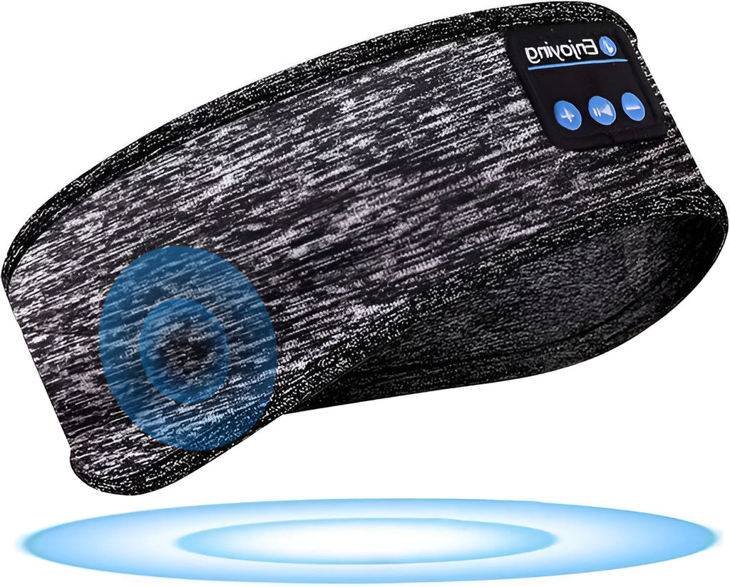 Wireless Sleep Band with Light Blocking Eye Mask and Padded Speakers, Three Night Battery All Vera Mart