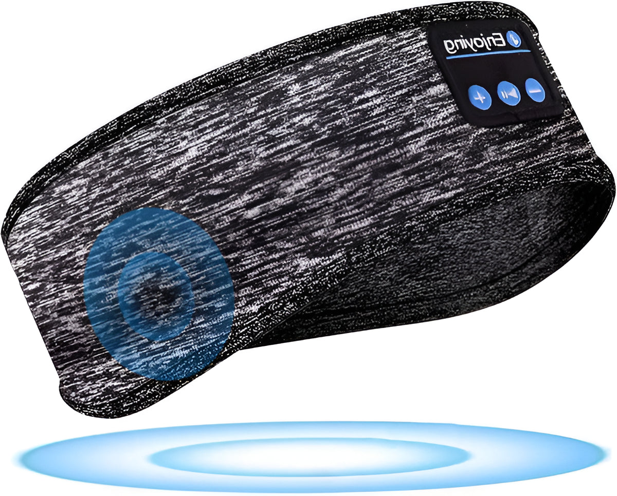Wireless Sleep Band with Light Blocking Eye Mask and Padded Speakers, Three Night Battery All Vera Mart
