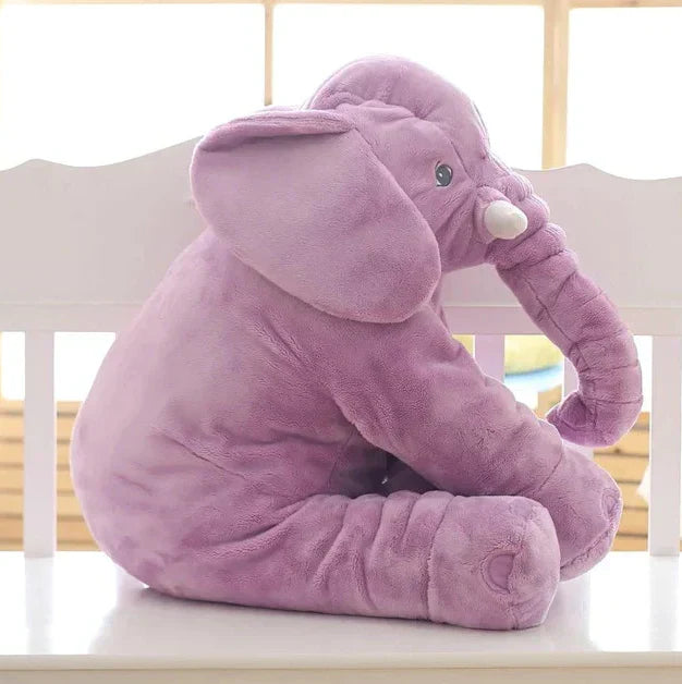 Plush Elephant Pillow with Huggable Shape for Babies and Toddlers All Vera Mart