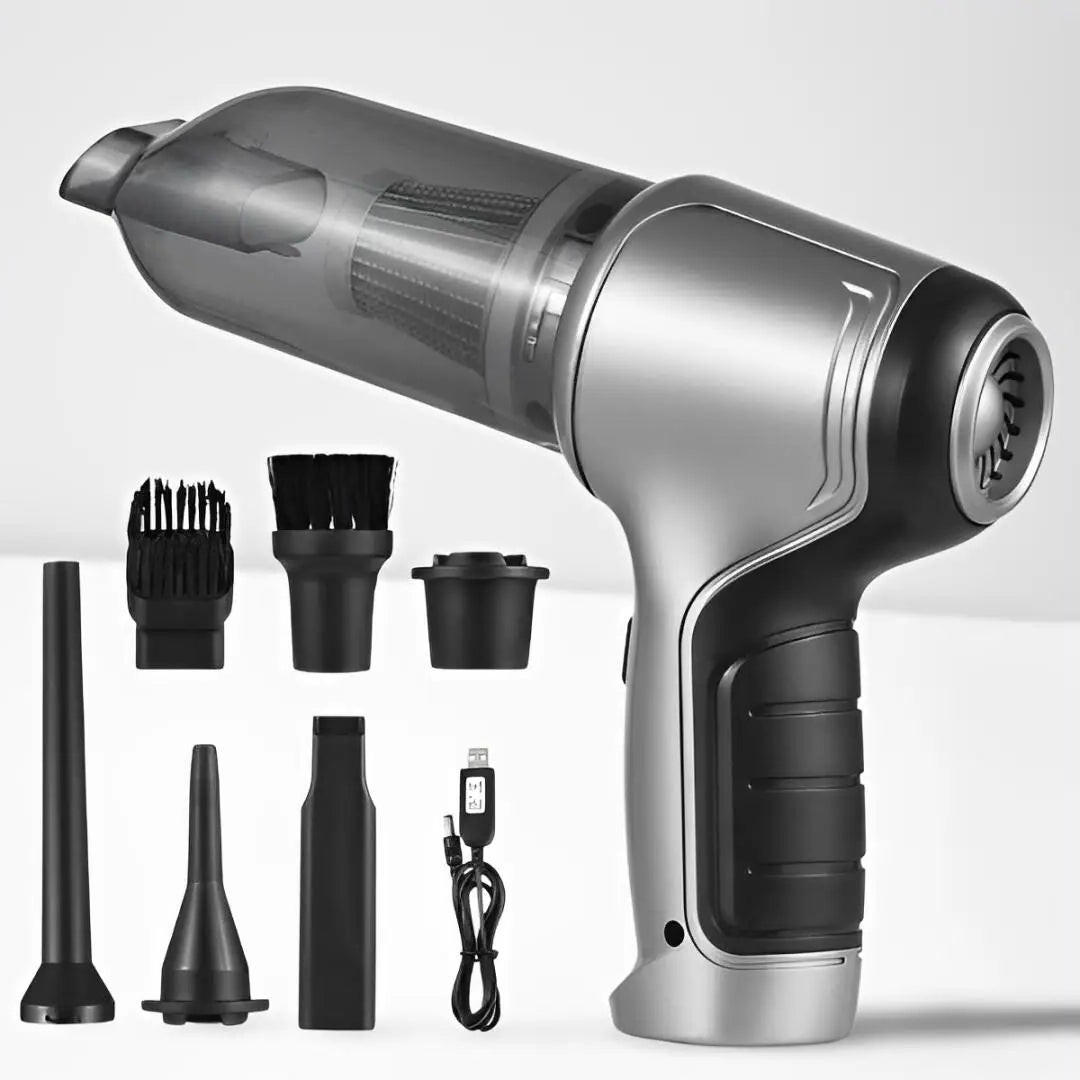 Handheld Vacuum with Turbo Suction and Rechargeable Battery for Pet Hair All Vera Mart