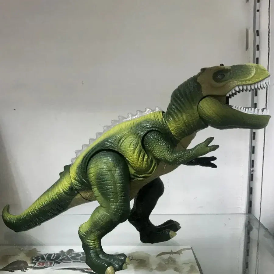 Remote Control Dinosaur Toy with Walking Roar Action and Multicolor LEDs, T-Rex 17 Inch All Vera Mart