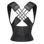Shoulder and Neck Support Brace with Adjustable Straps for Posture Correction All Vera Mart
