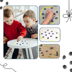 Magnetic Strategy Game with Adjustable Rope Boundary and Portable Storage Bag, Ages 6+ All Vera Mart
