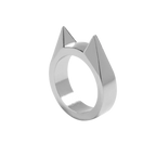 Self Defense Ring with Pointed Strike Edge and Alloy Construction All Vera Mart