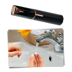 Facial Hair Trimmer with LED Light and Detachable Head All Vera Mart