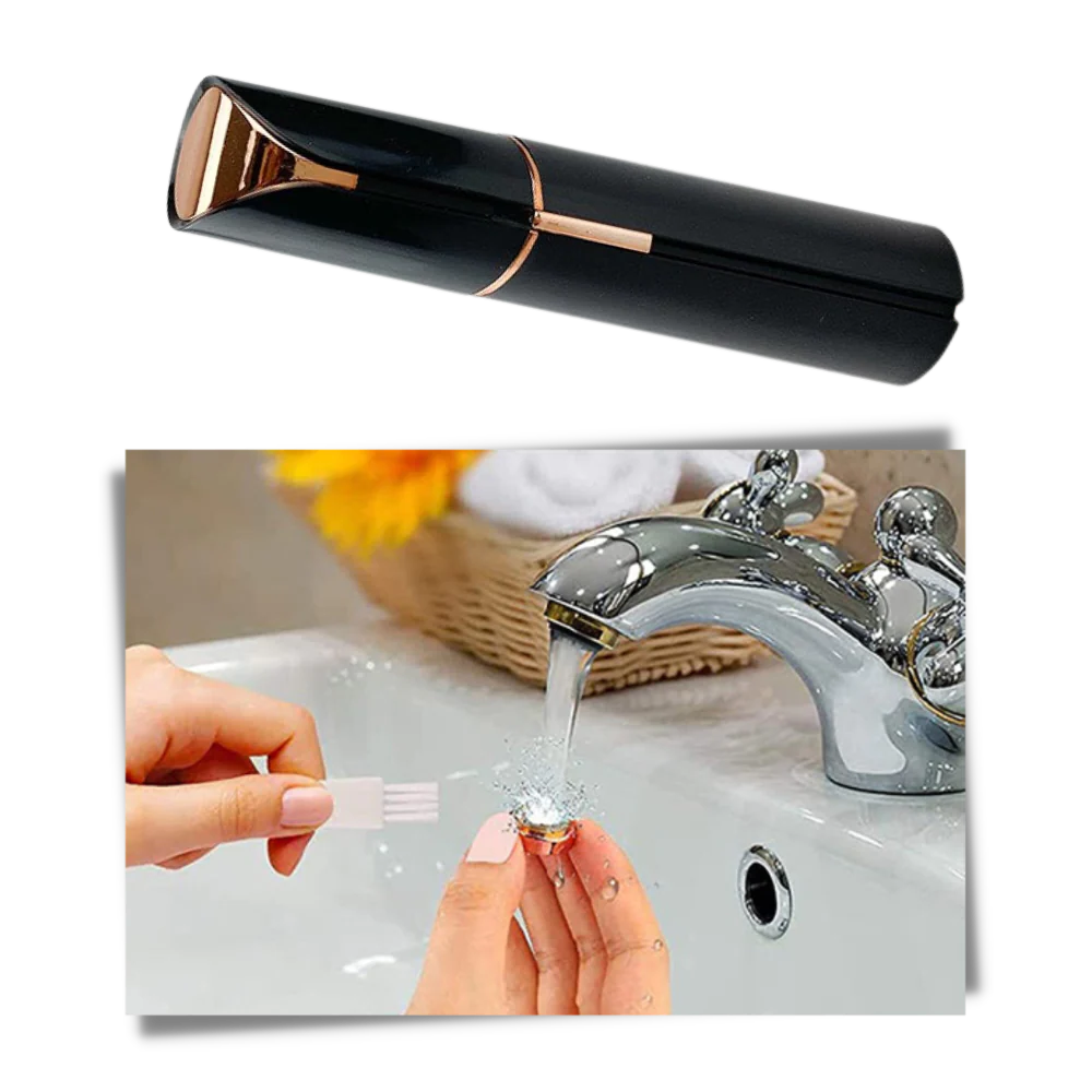 Facial Hair Trimmer with LED Light and Detachable Head All Vera Mart