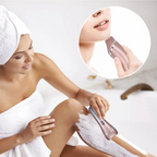 Electric Shaver with Three Interchangeable Heads and 90-Minute Runtime for Women All Vera Mart