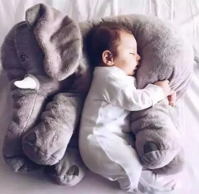 Plush Elephant Pillow with Huggable Shape for Babies and Toddlers All Vera Mart