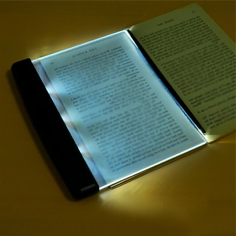 Portable Book Light with Adjustable Brightness and Battery Power All Vera Mart