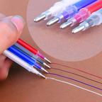 Fabric Marking Pens with Heat Erasable Ink, 16 Refillable Pens in 4 Colors All Vera Mart