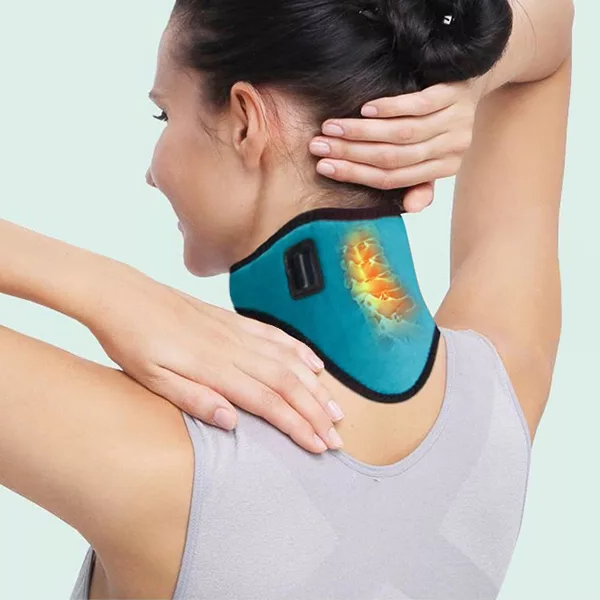Heating Neck Brace with Adjustable Temperature Settings and Timer Function All Vera Mart