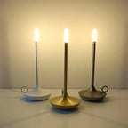Touch Table Lamp with Rechargeable Battery and Warm White LED, 12-Hour Runtime All Vera Mart