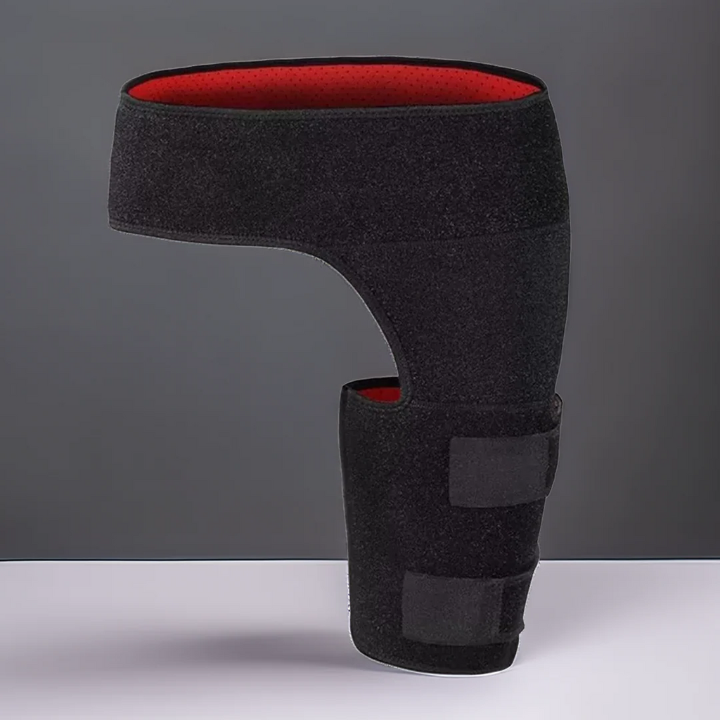 Adjustable Groin and Hip Support Brace with Neoprene Compression and Anti-Slip Design All Vera Mart