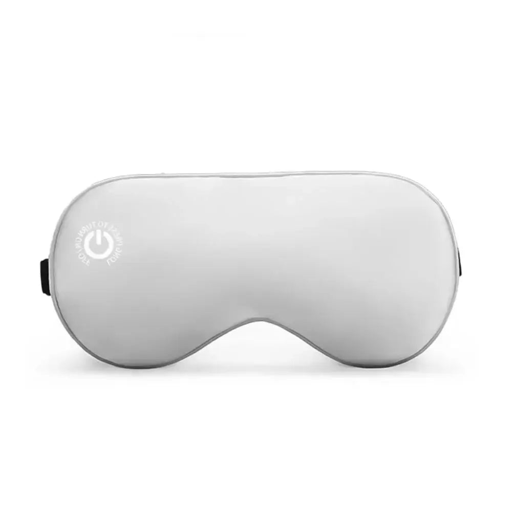 Heated Eye Mask with USB Rechargeable Battery and Gentle Vibration, Removable Silk Cover All Vera Mart